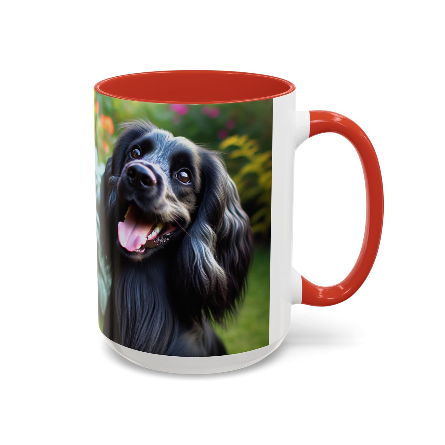Blue Picardy Spaniel Accent Coffee Mug - Perfect Gift for Dog Lovers