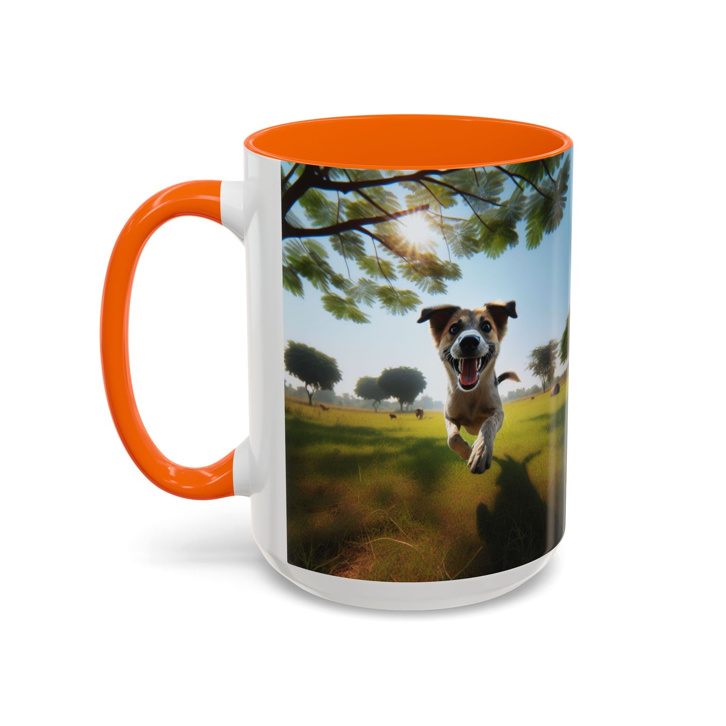 Indian Pariah Dog Accent Coffee Mug - Perfect Gift for Dog Lovers