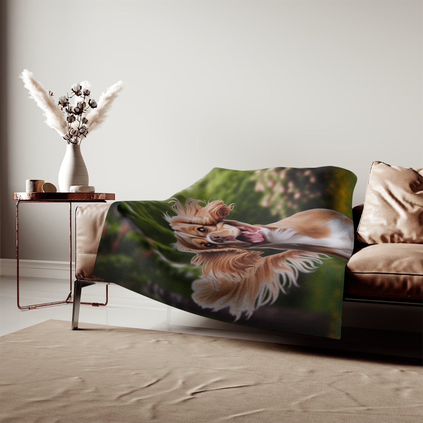 Cockabull Sweatshirt Blanket