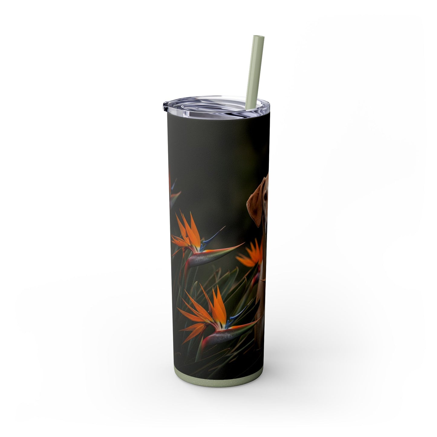 Azawakh Tumbler with Straw, 20oz
