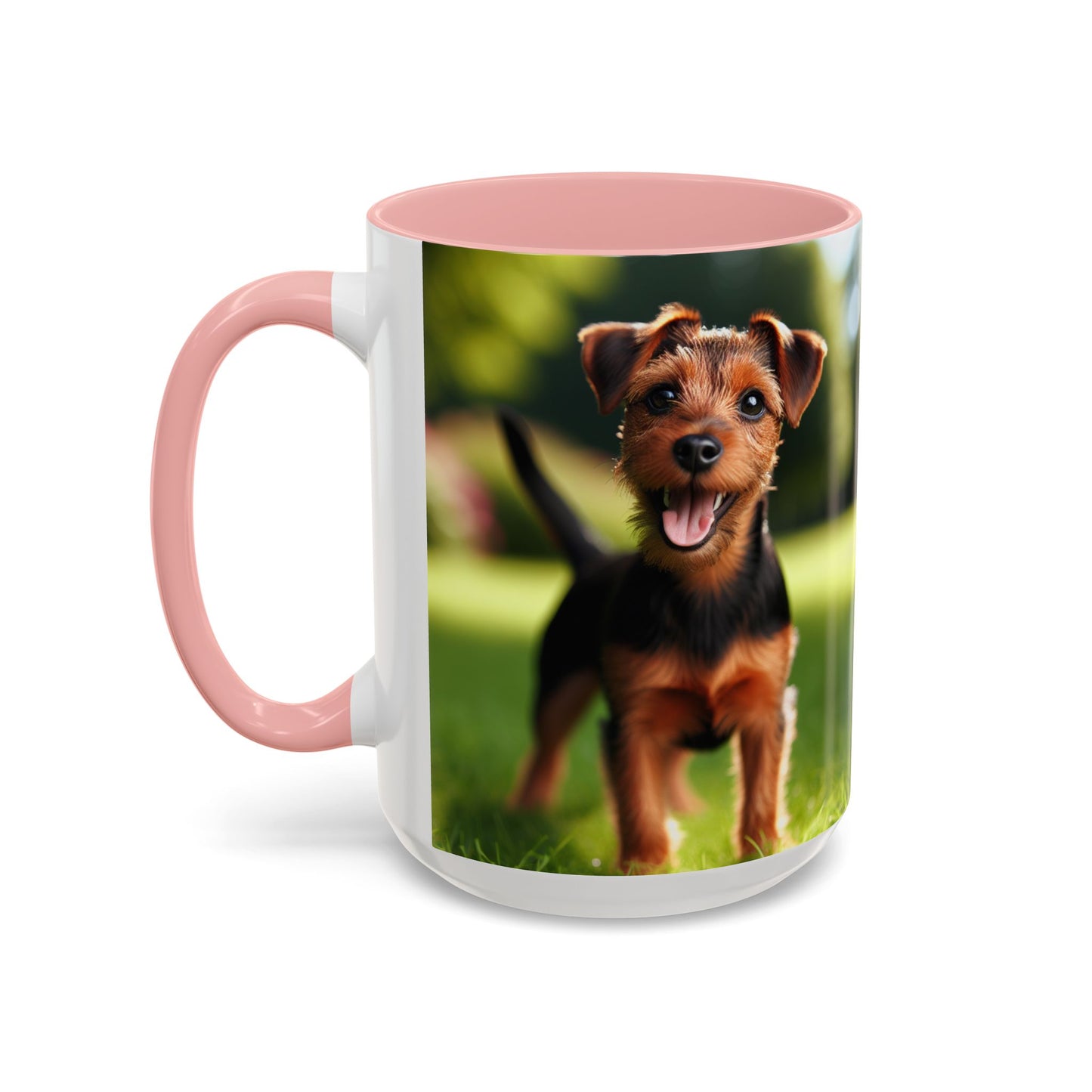 Deutscher Jagdterrier Accent Coffee Mug - Perfect Gift for Dog Lovers