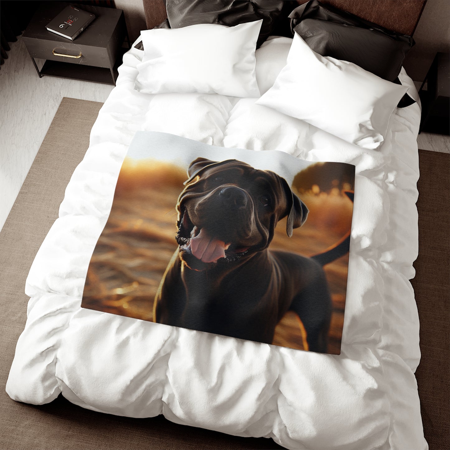 Cane Corso Sweatshirt Blanket