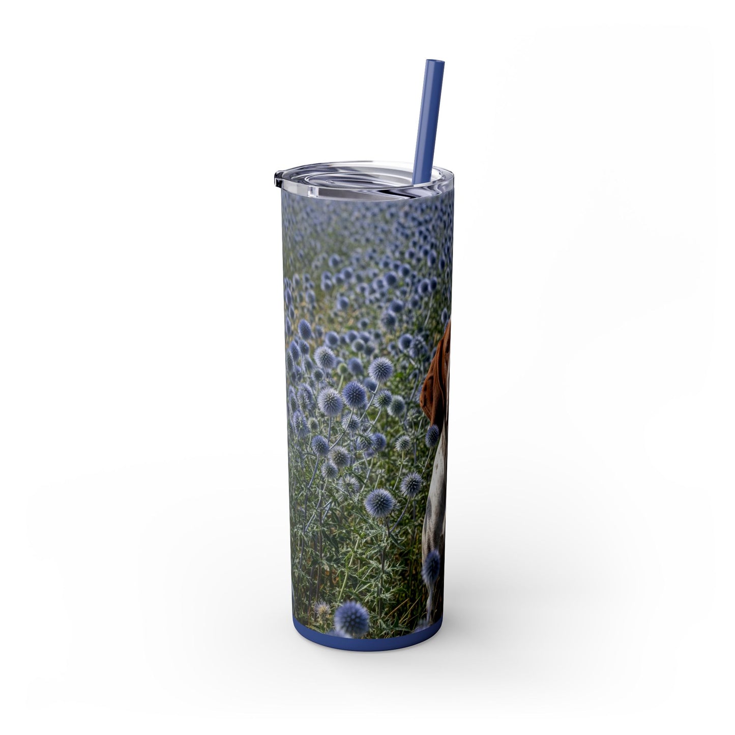 Braque Francais Pyrenean Tumbler with Straw, 20oz