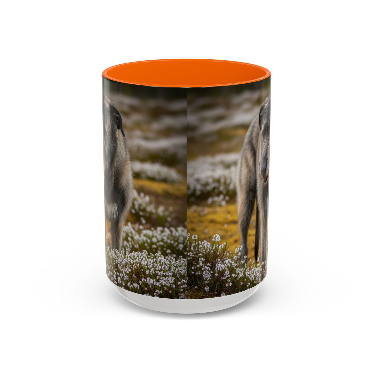 Irish Wolfhound Accent Coffee Mug - Perfect Gift for Dog Lovers