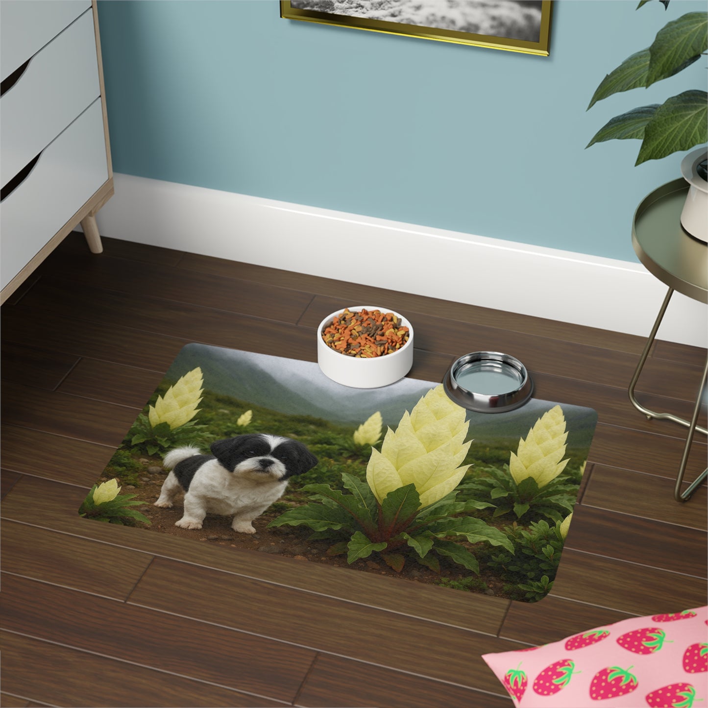 Pet Food Mat (12x18) - Shihmalt