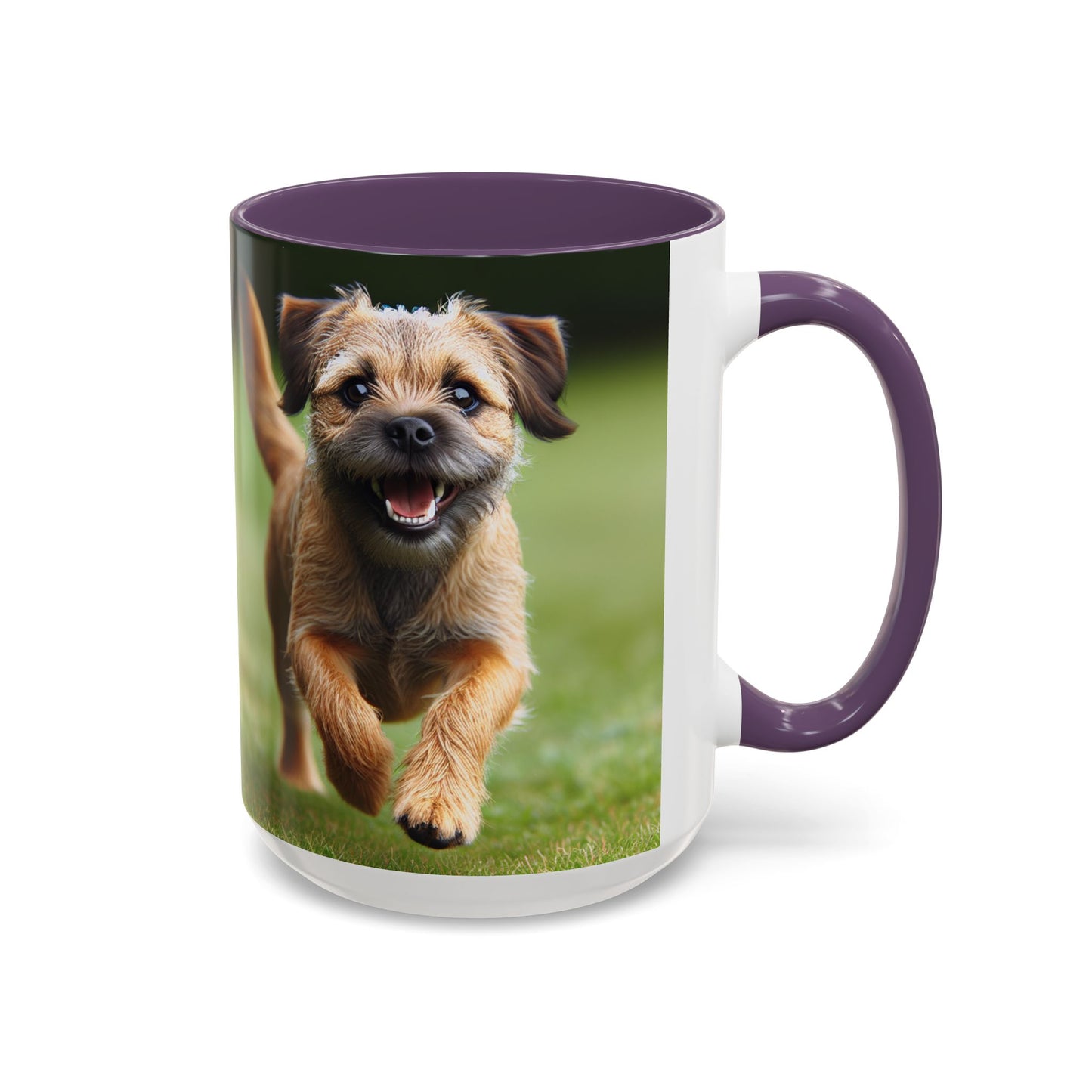 Border Terrier Accent Coffee Mug - Perfect Gift for Dog Lovers