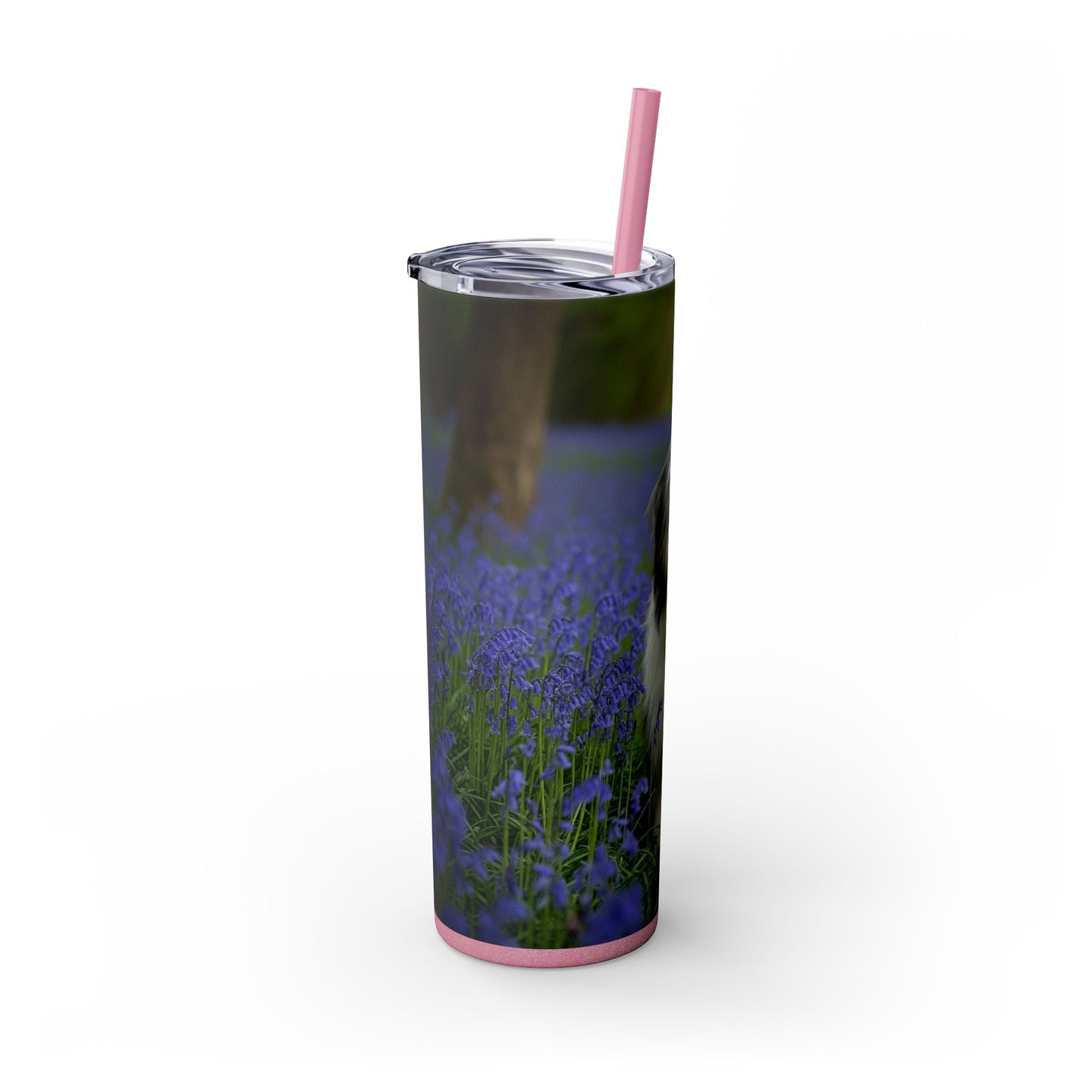Bearded Collie Tumbler with Straw, 20oz