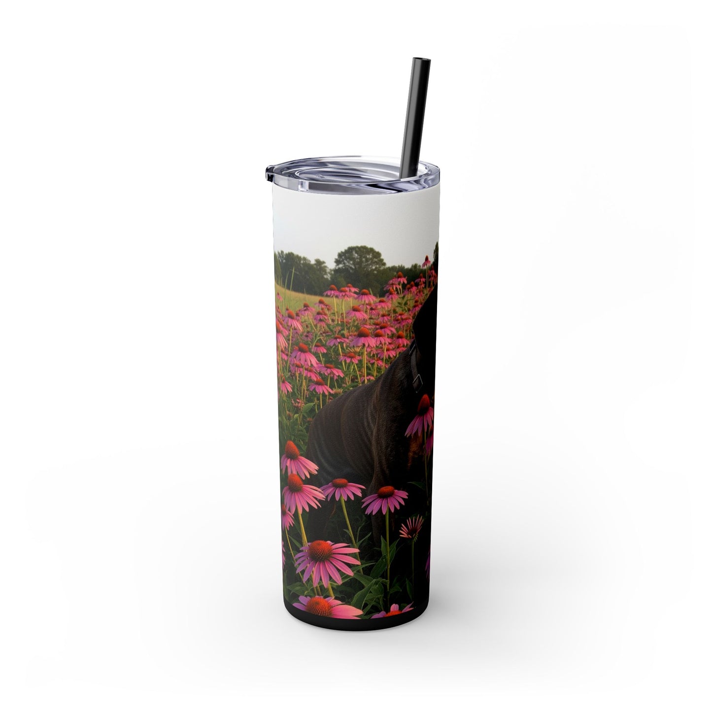 Treeing Tennessee Brindle Tumbler with Straw, 20oz