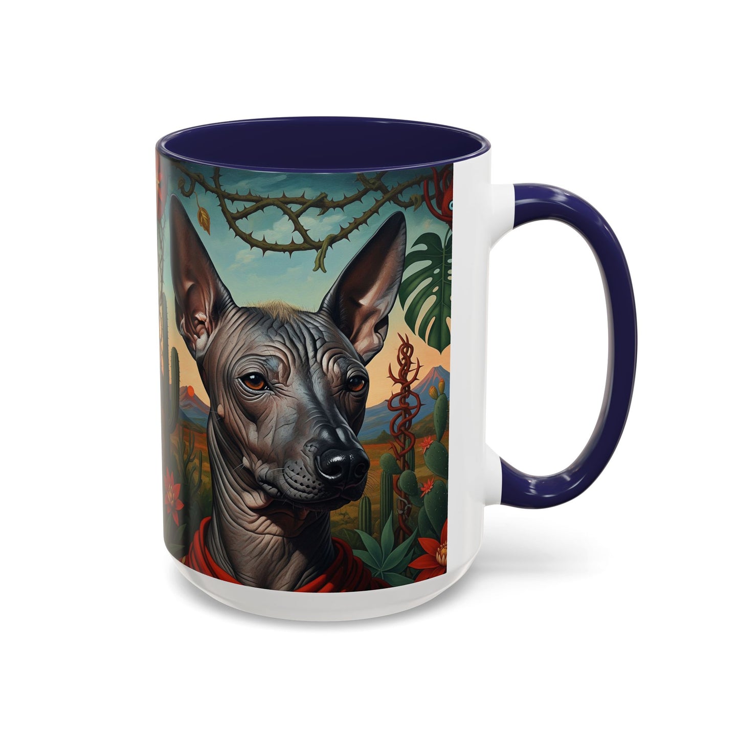 Xoloitzcuintli Accent Coffee Mug - Perfect Gift for Dog Lovers