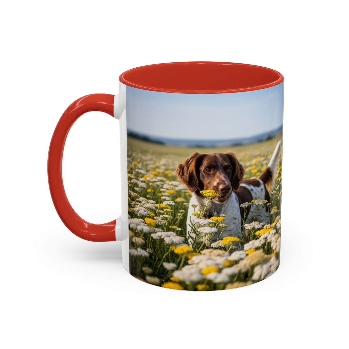 Drentsche Patrijshond Accent Coffee Mug - Perfect Gift for Dog Lovers