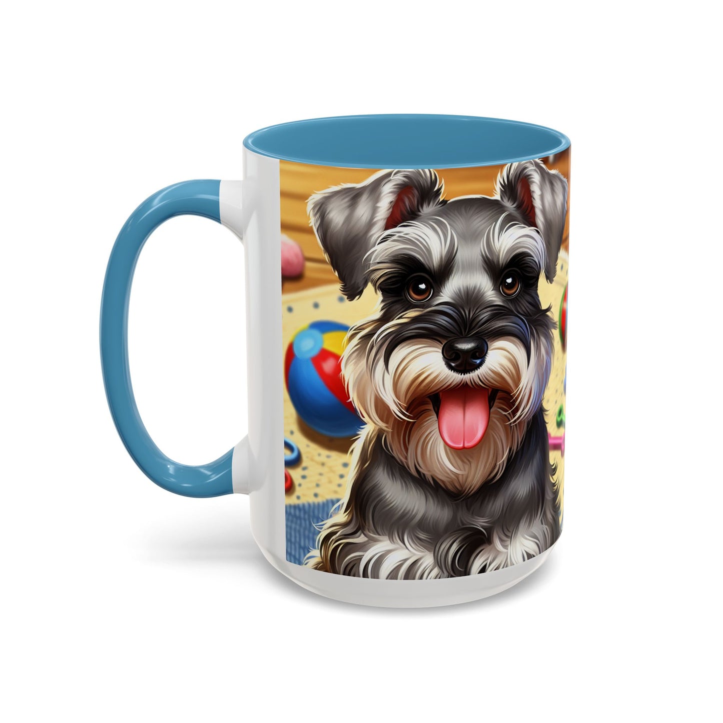 Miniature Schnauzer Accent Coffee Mug - Perfect Gift for Dog Lovers