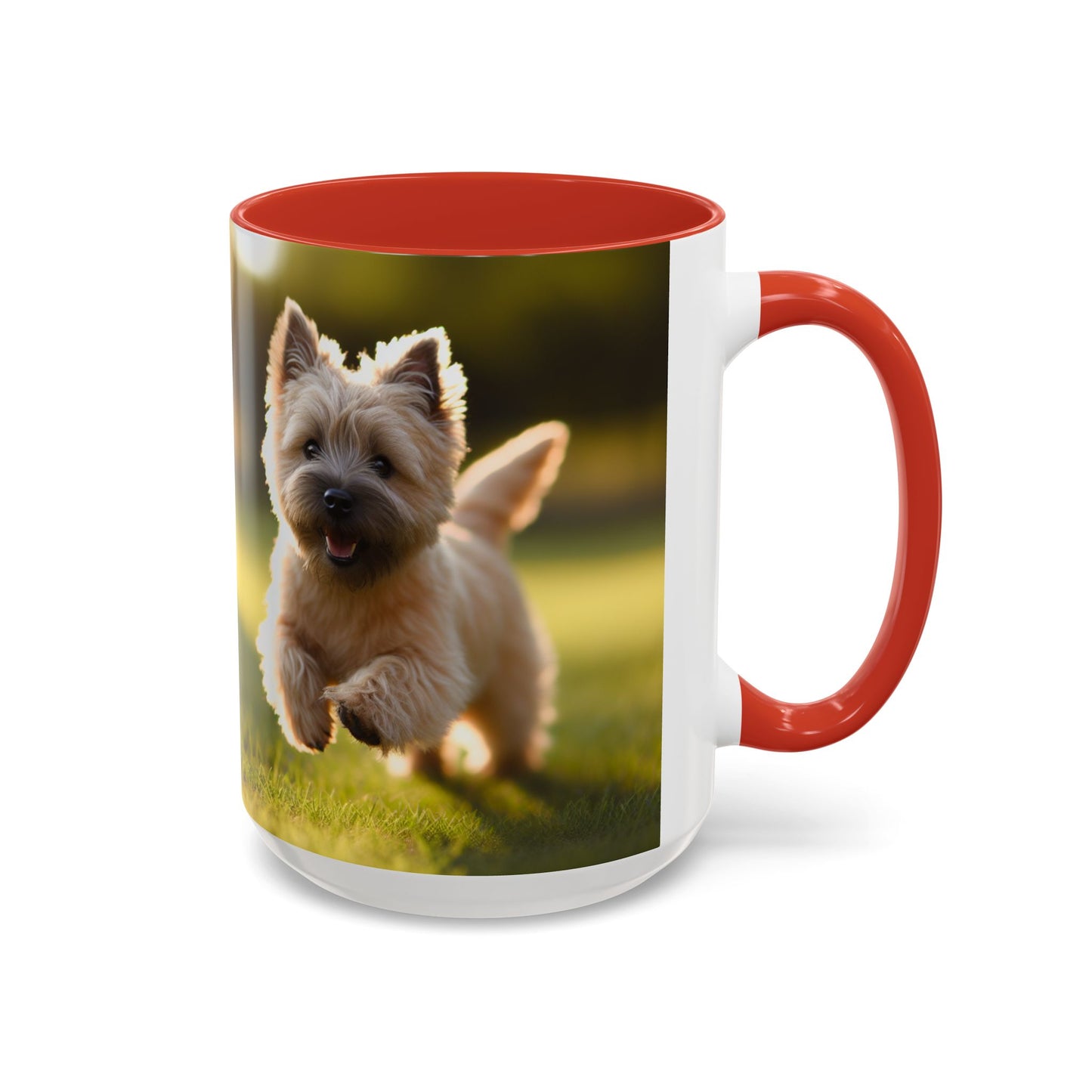 Cairn Terrier Accent Coffee Mug - Perfect Gift for Dog Lovers
