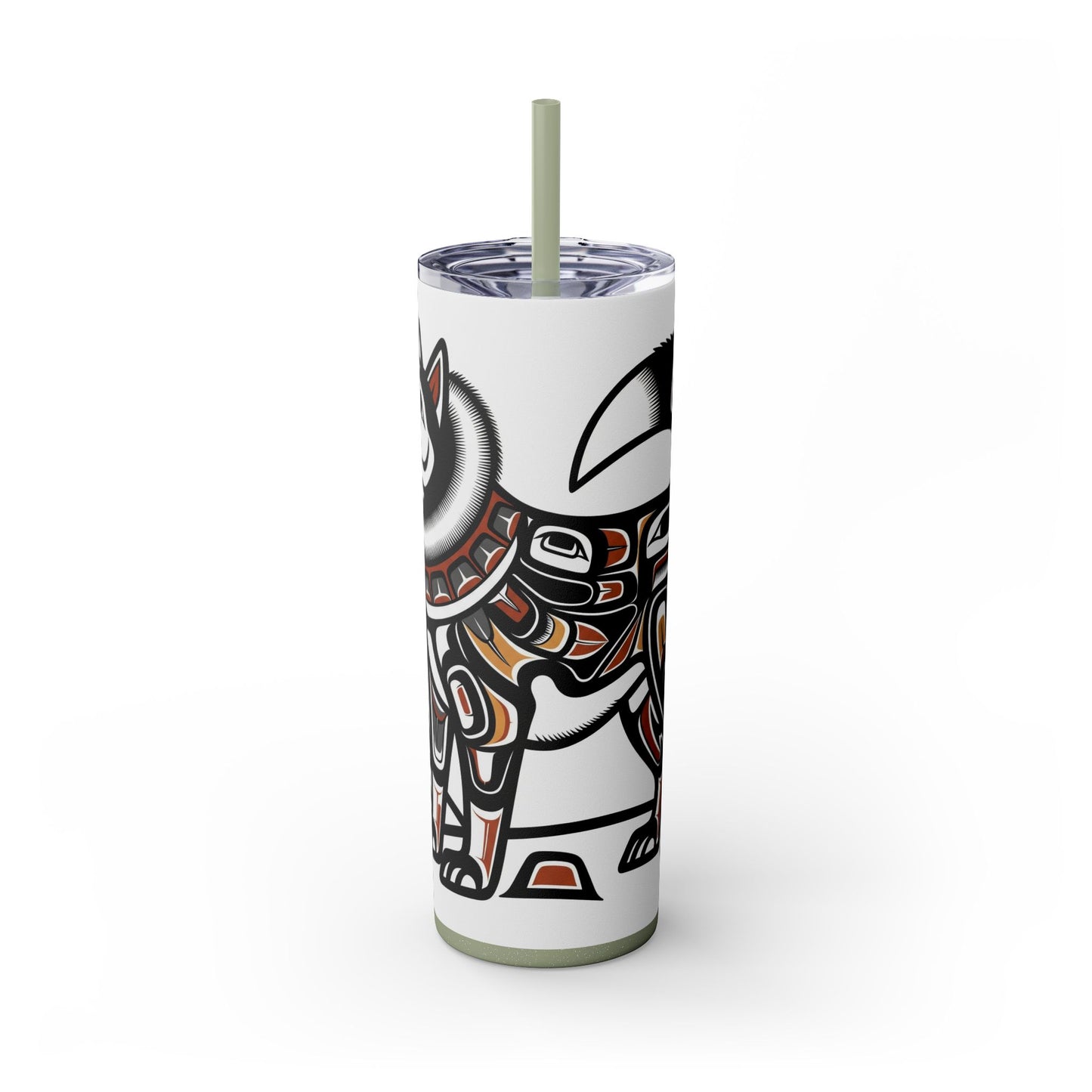 Siberian Husky Tumbler with Straw, 20oz