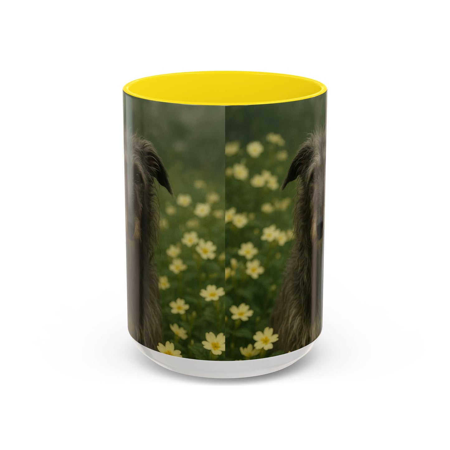 Scottish Deerhound Accent Coffee Mug - Perfect Gift for Dog Lovers