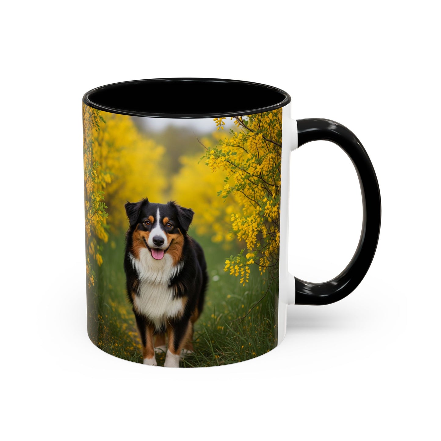 Australian Shepherd Accent Coffee Mug - Perfect Gift for Dog Lovers