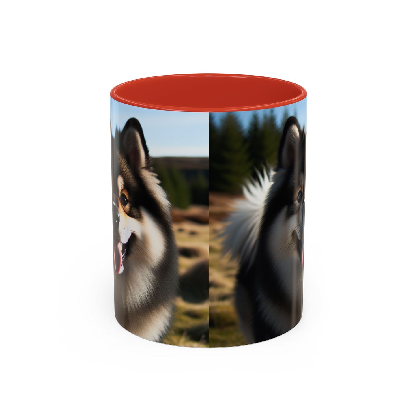 Norwegian Buhund Accent Coffee Mug - Perfect Gift for Dog Lovers
