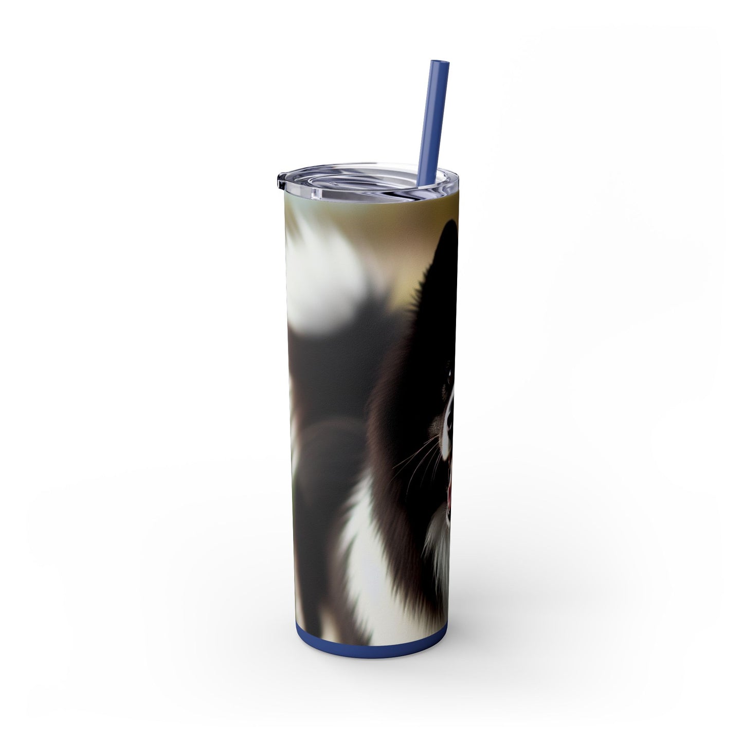 Karelian Bear Dog Tumbler with Straw, 20oz