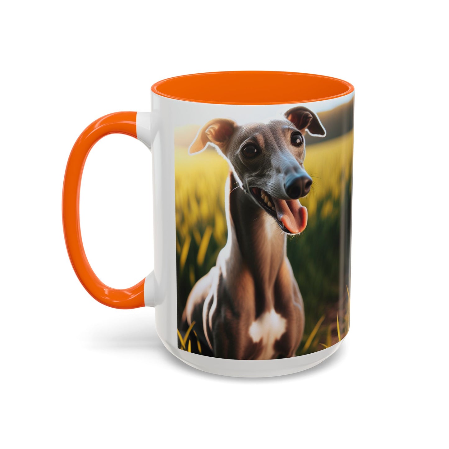 Greyhound Accent Coffee Mug - Perfect Gift for Dog Lovers