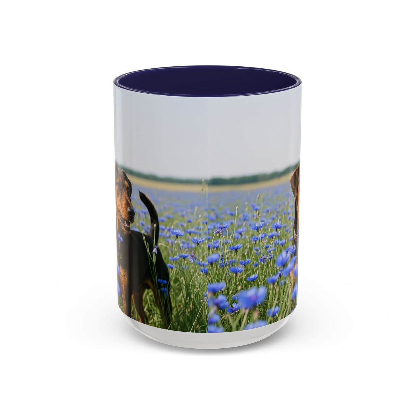 Deutscher Jagdterrier Accent Coffee Mug - Perfect Gift for Dog Lovers