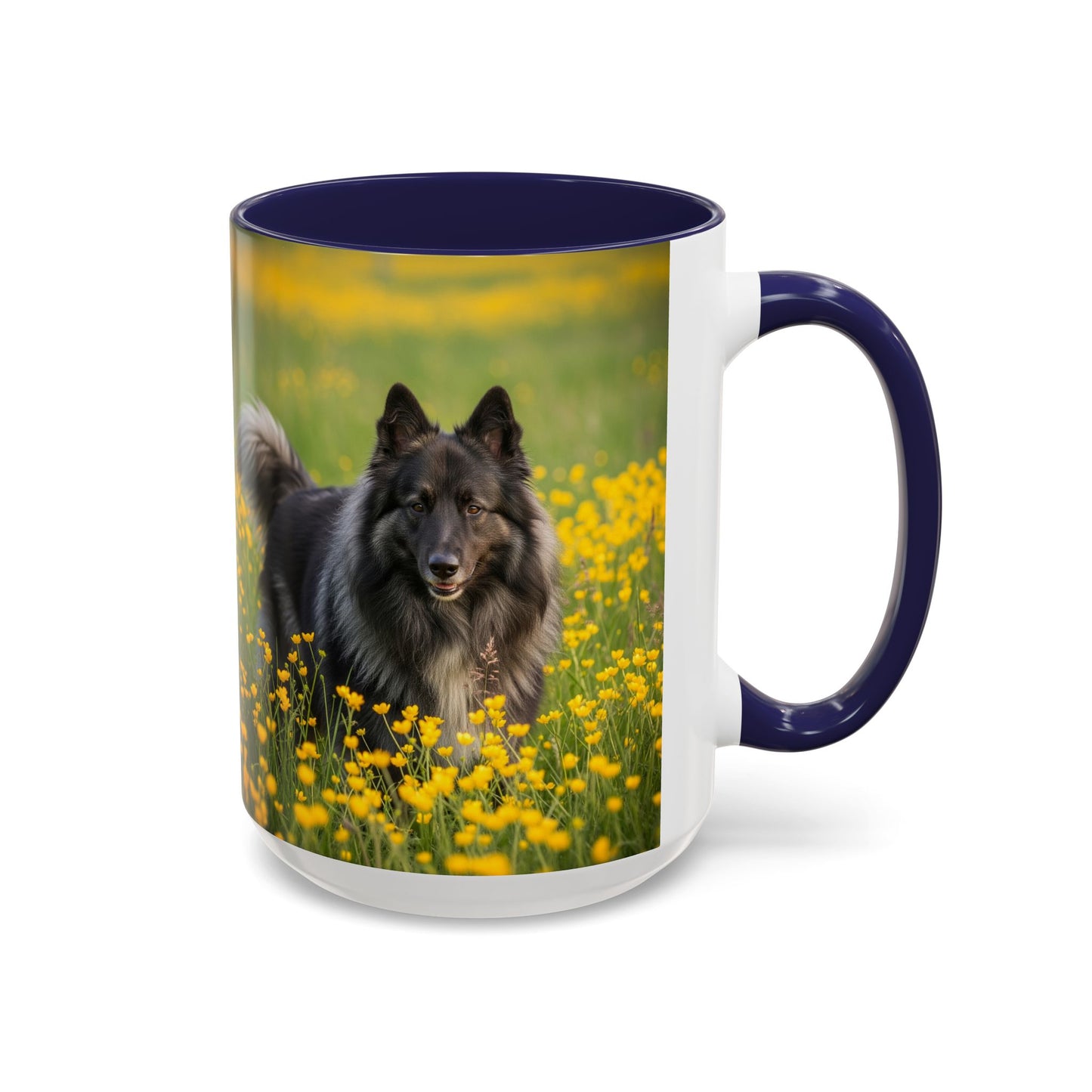 Belgian Sheepdog Accent Coffee Mug - Perfect Gift for Dog Lovers