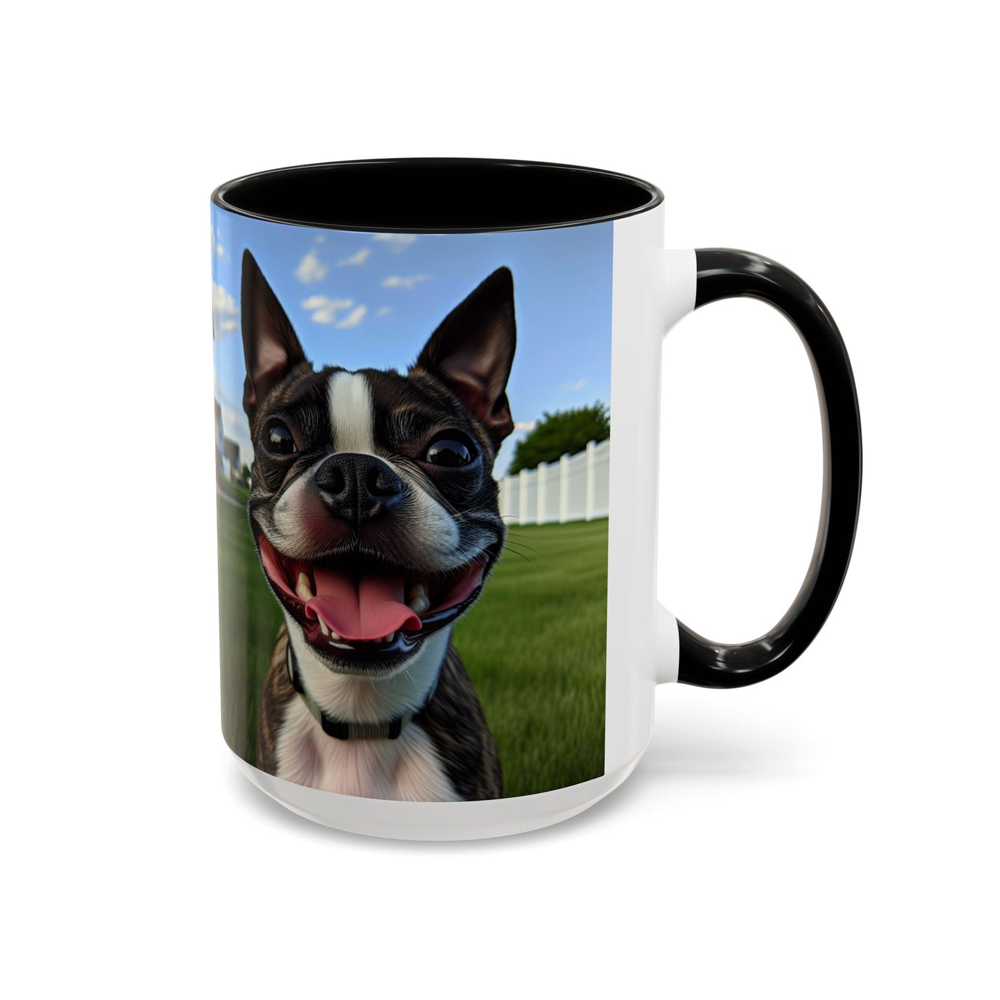 Boston Terrier Accent Coffee Mug - Perfect Gift for Dog Lovers