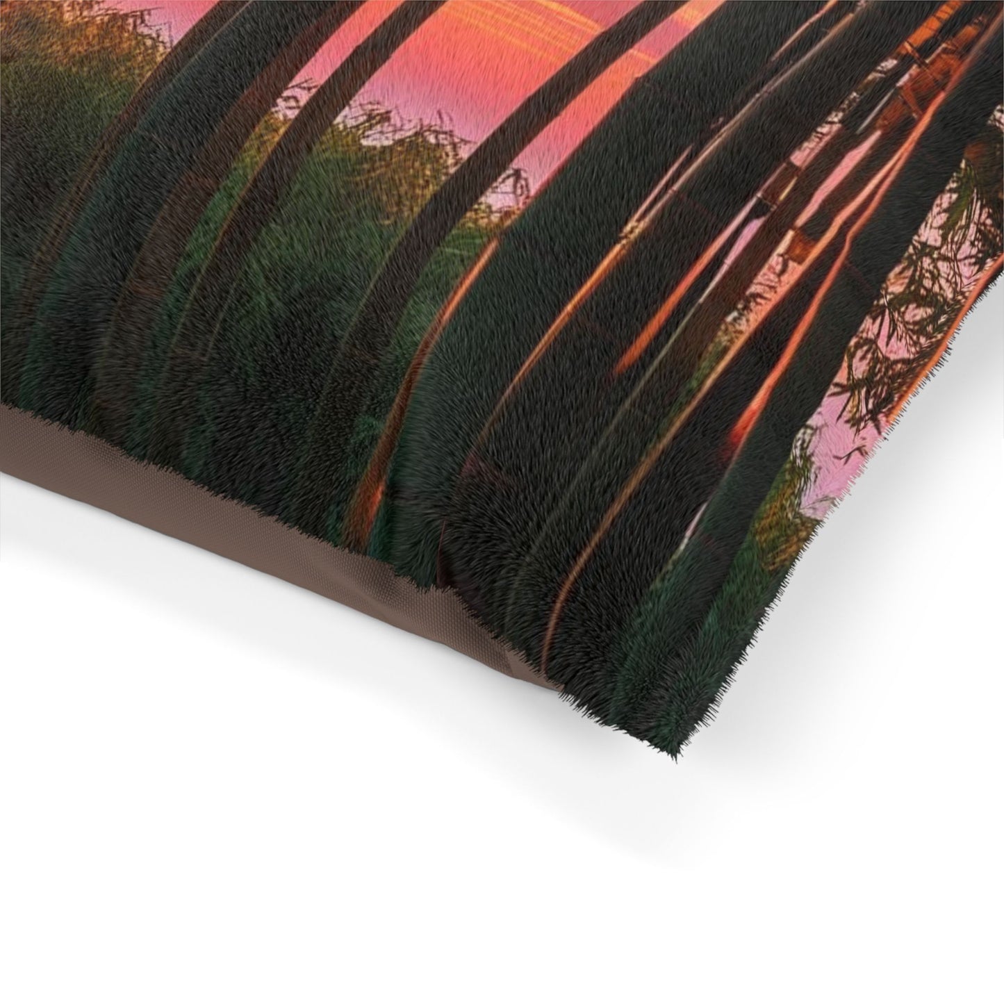 Bamboo Forest Sunrise Pet Bed