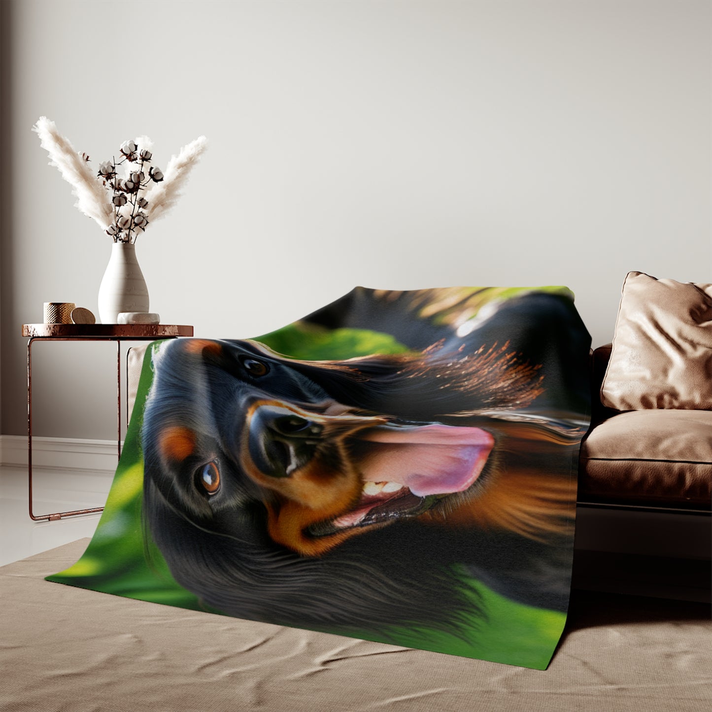 Gordon Setter Sweatshirt Blanket