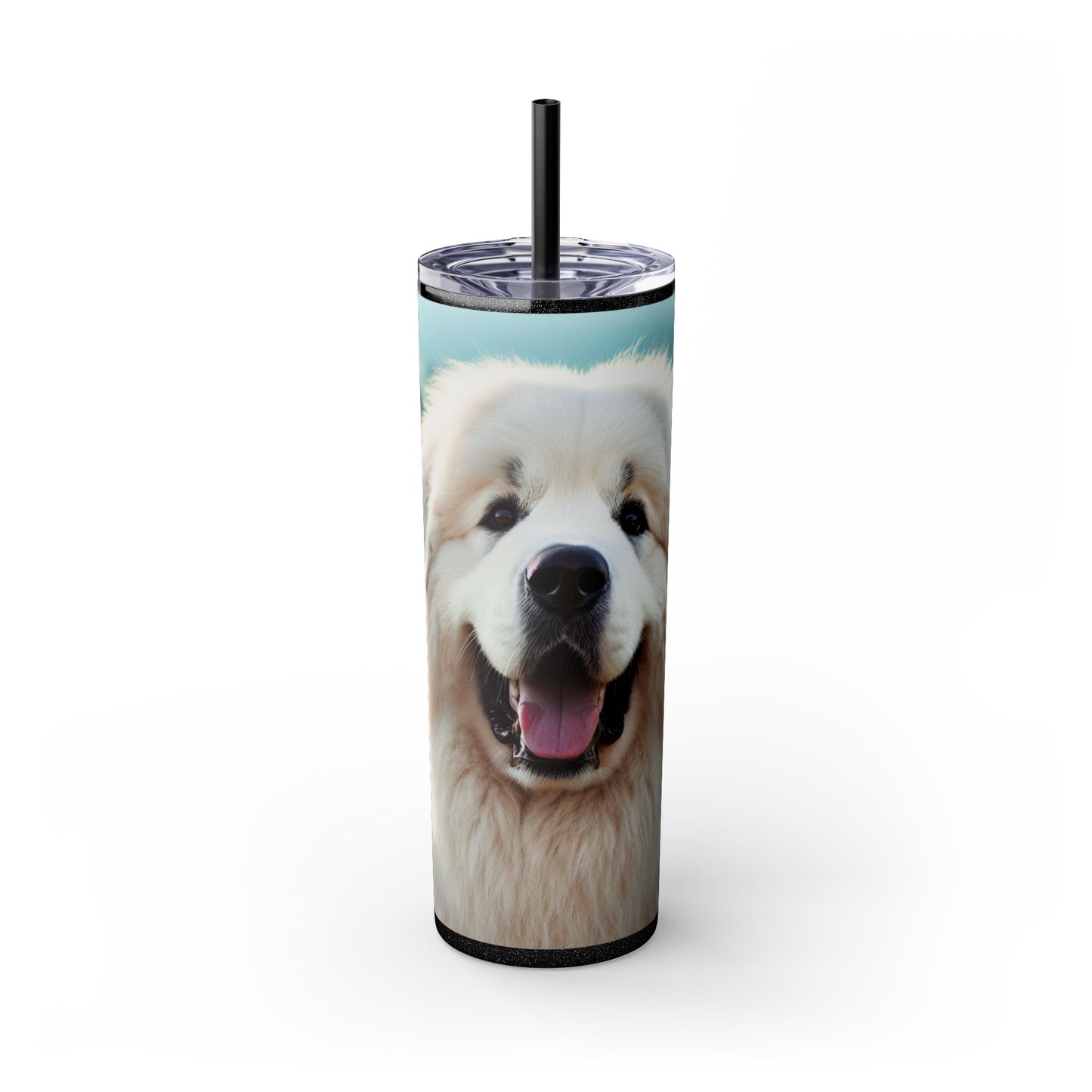 Great Pyrenees Tumbler with Straw, 20oz
