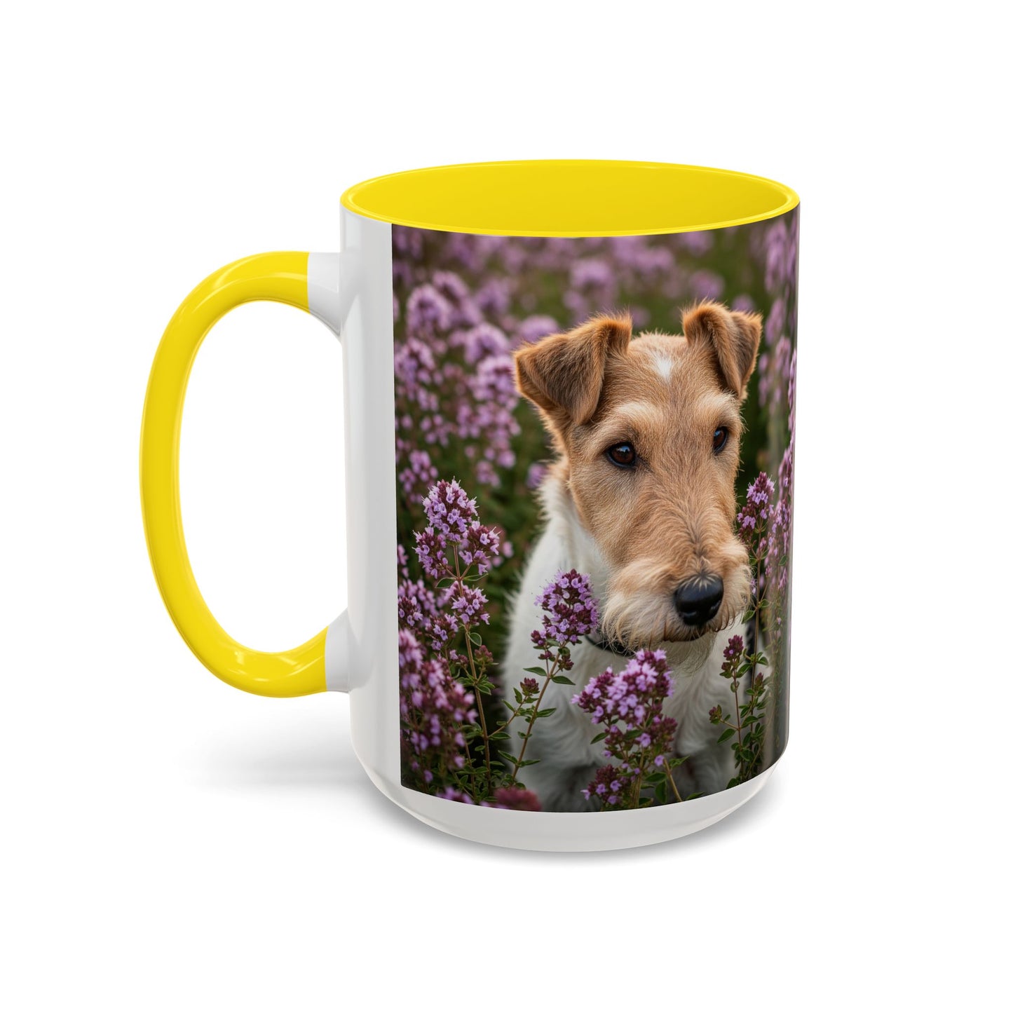 Fox Terrier Accent Coffee Mug - Perfect Gift for Dog Lovers
