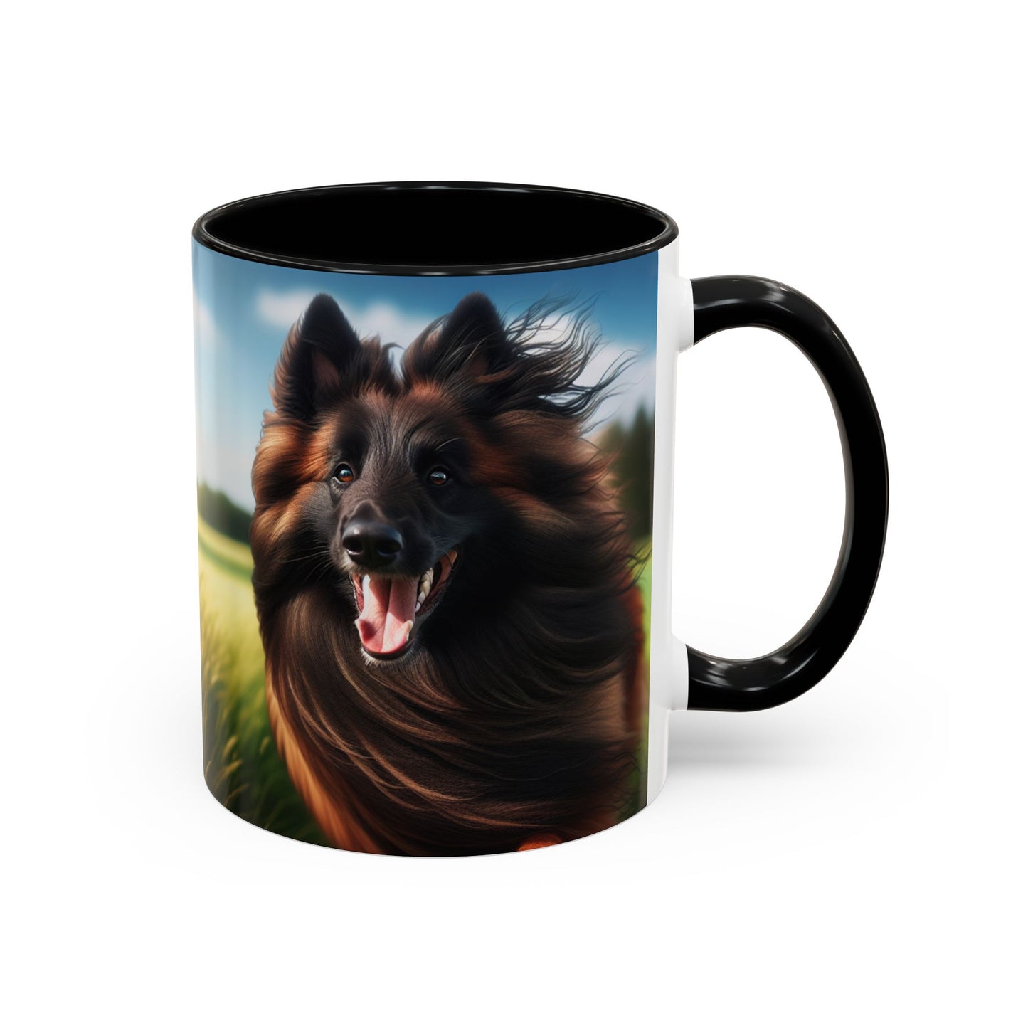 Belgian Shepherd Dog Tervuren Accent Coffee Mug - Perfect Gift for Dog Lovers