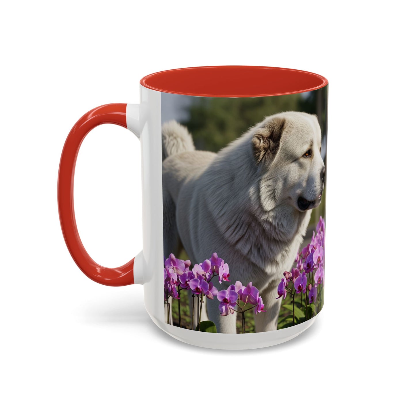 Caucasian Shepherd Dog Accent Coffee Mug - Perfect Gift for Dog Lovers