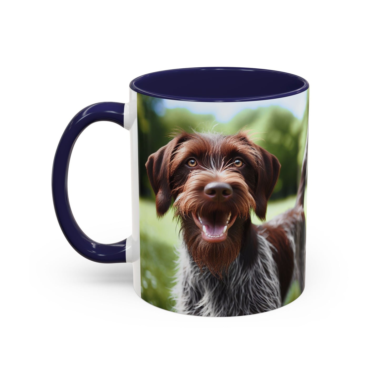 Wirehaired Slovakian Pointer Accent Coffee Mug - Perfect Gift for Dog Lovers