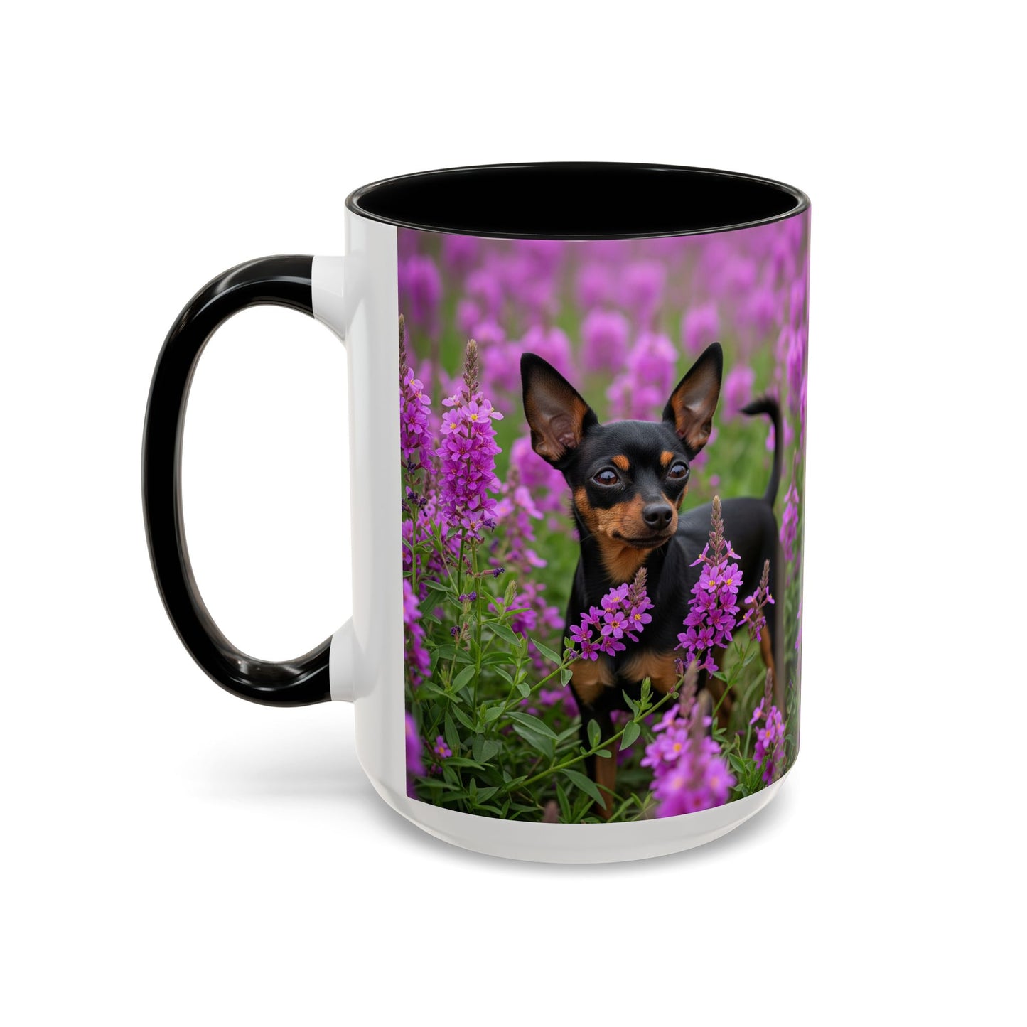 English Toy Terrier Accent Coffee Mug - Perfect Gift for Dog Lovers