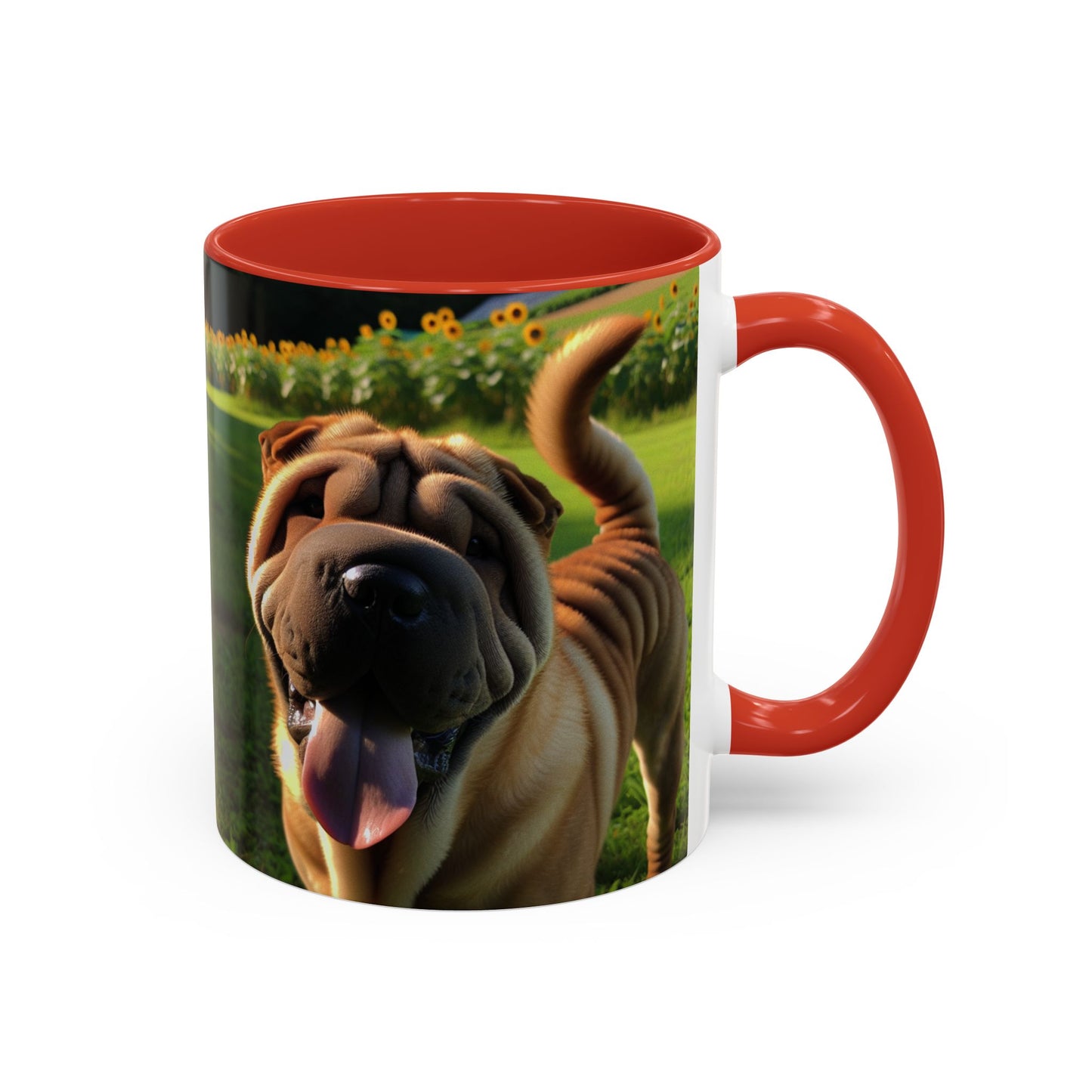 Shar-Pei Accent Coffee Mug - Perfect Gift for Dog Lovers