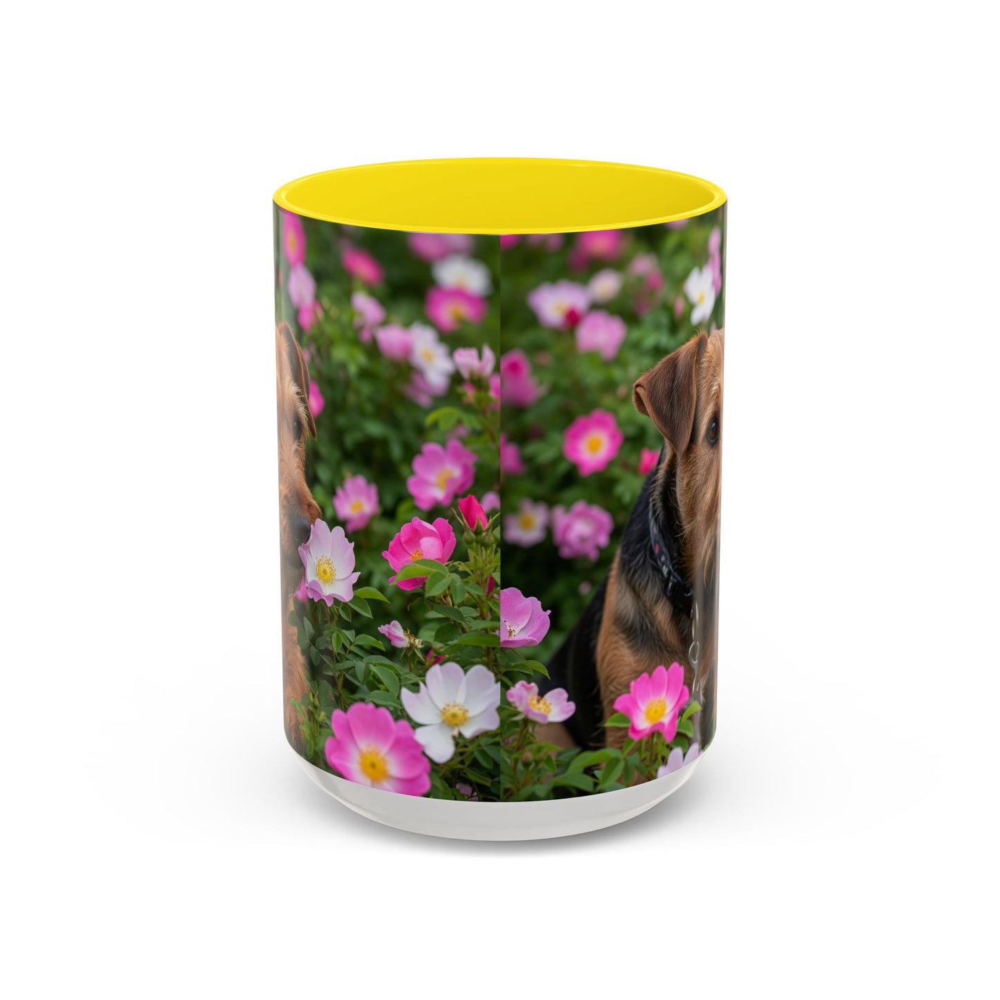 Teddy Roosevelt Terrier Accent Coffee Mug - Perfect Gift for Dog Lovers