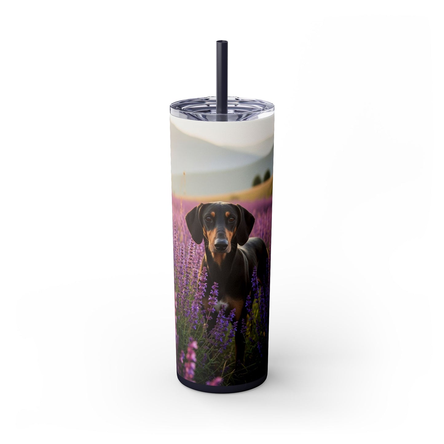 Transylvanian Hound Tumbler with Straw, 20oz
