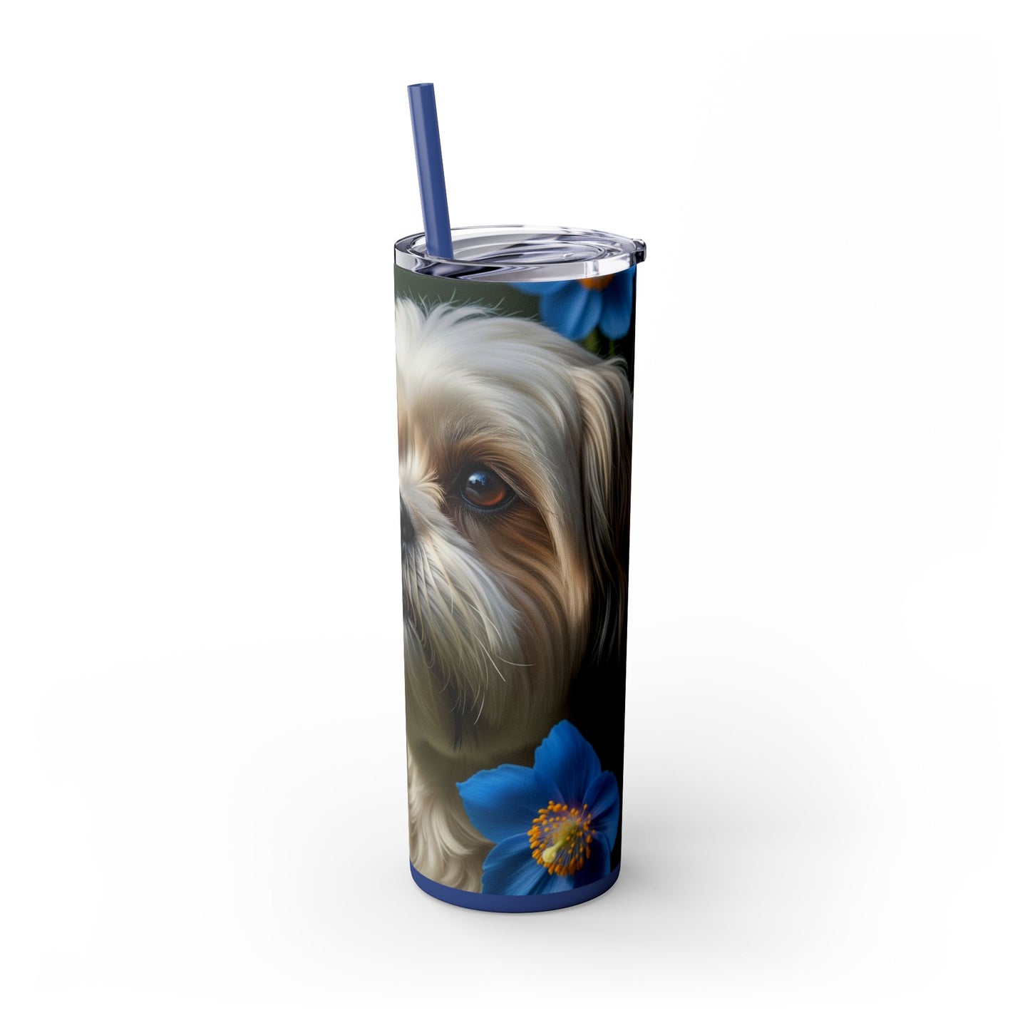 Lhasalier Tumbler with Straw, 20oz
