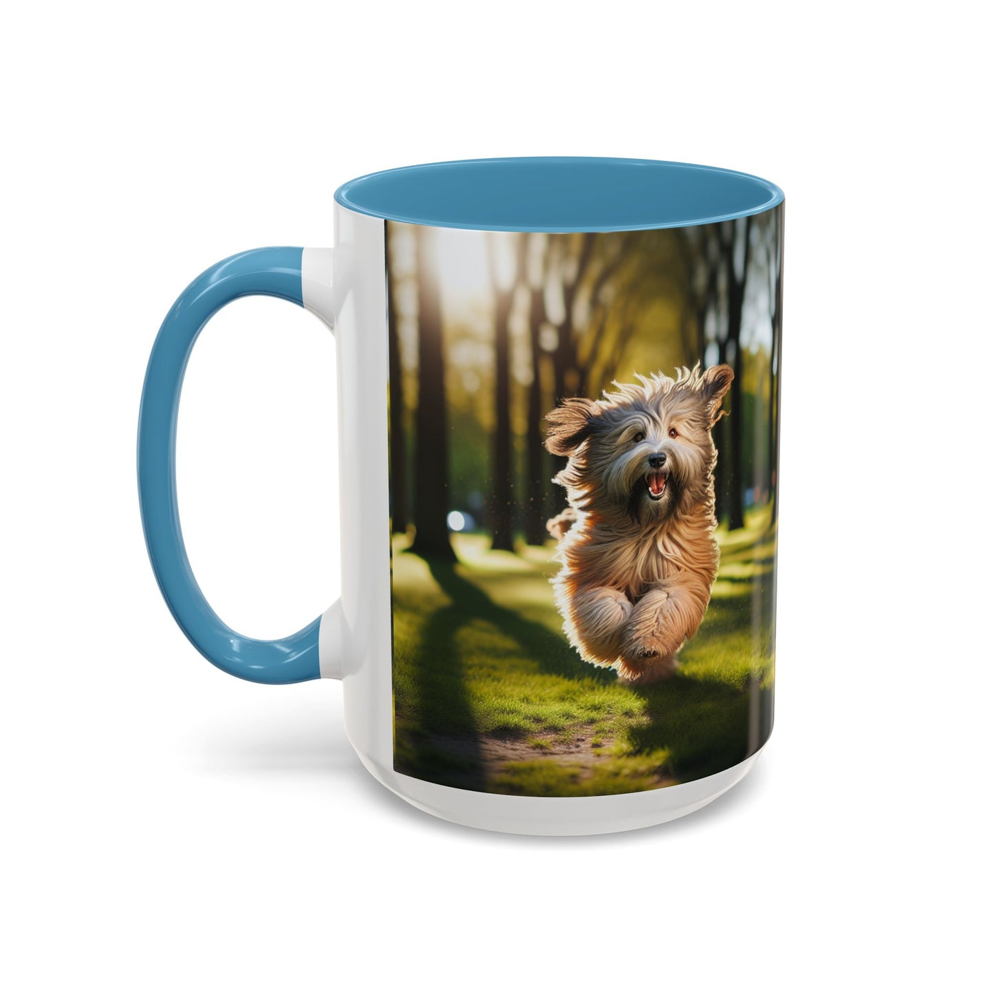 Polish Lowland Sheepdog Accent Coffee Mug - Perfect Gift for Dog Lovers