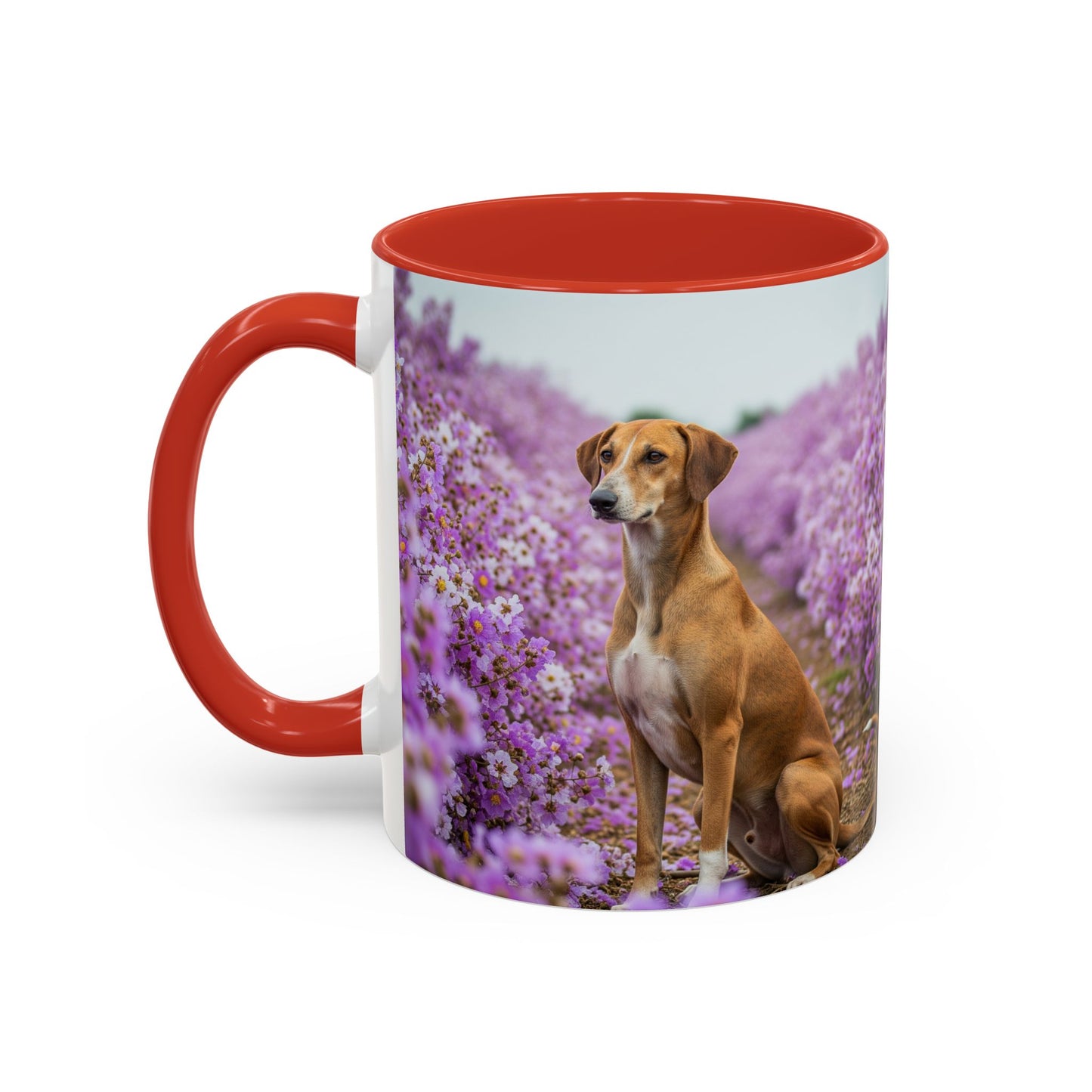 Banjara Hound Accent Coffee Mug - Perfect Gift for Dog Lovers