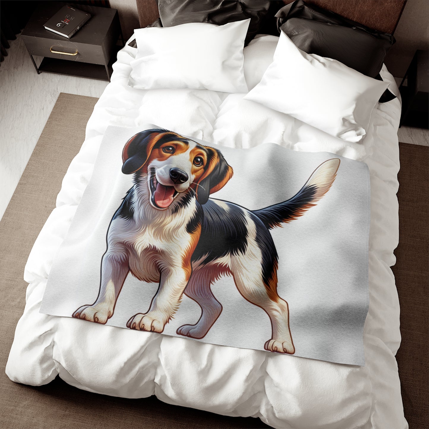 Drever Sweatshirt Blanket