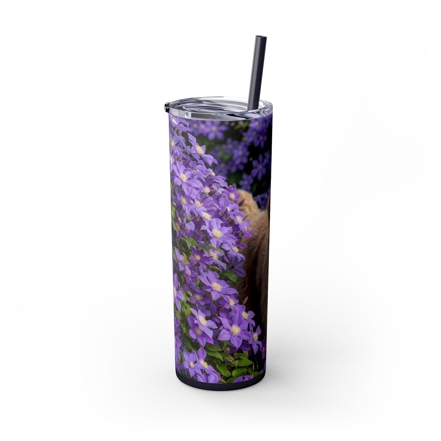 Berger Picard Skinny Tumbler with Straw, 20oz