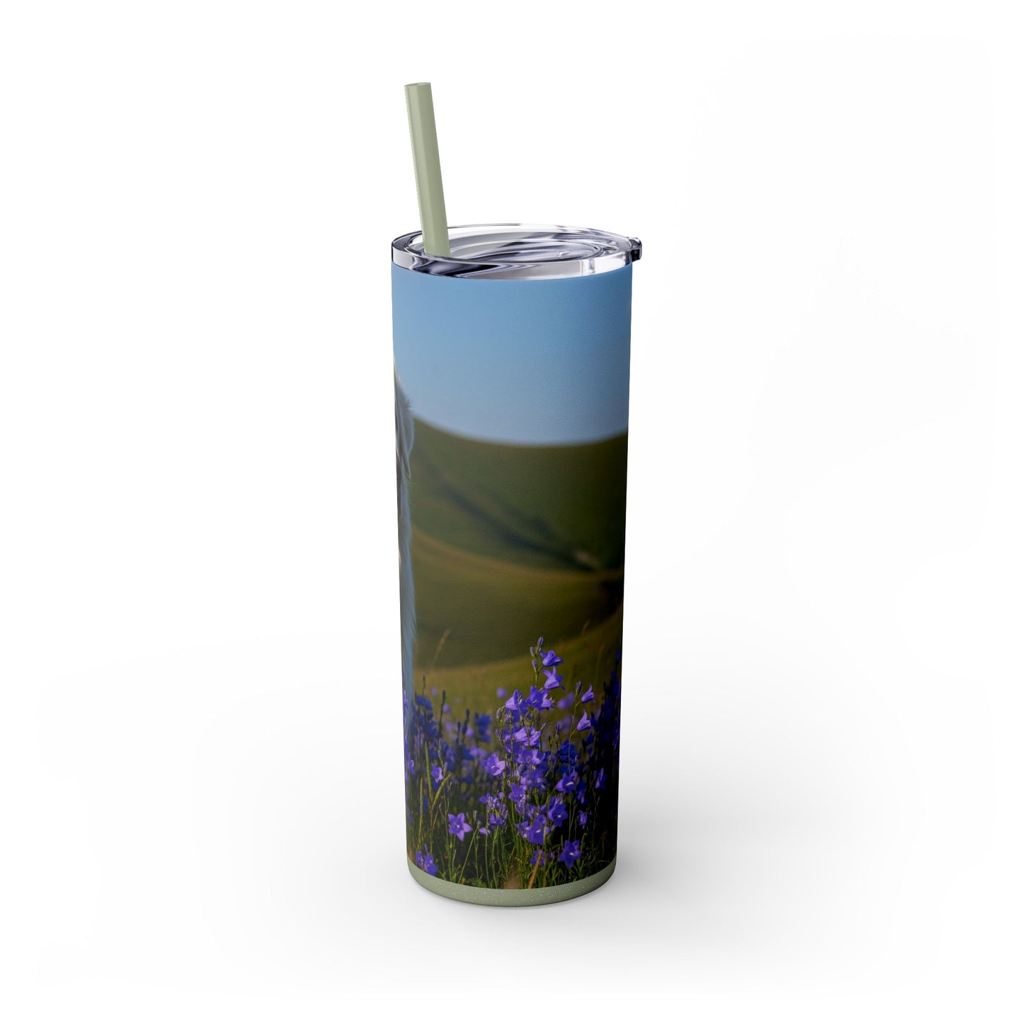 Romanian Carpathian Shepherd Tumbler with Straw, 20oz