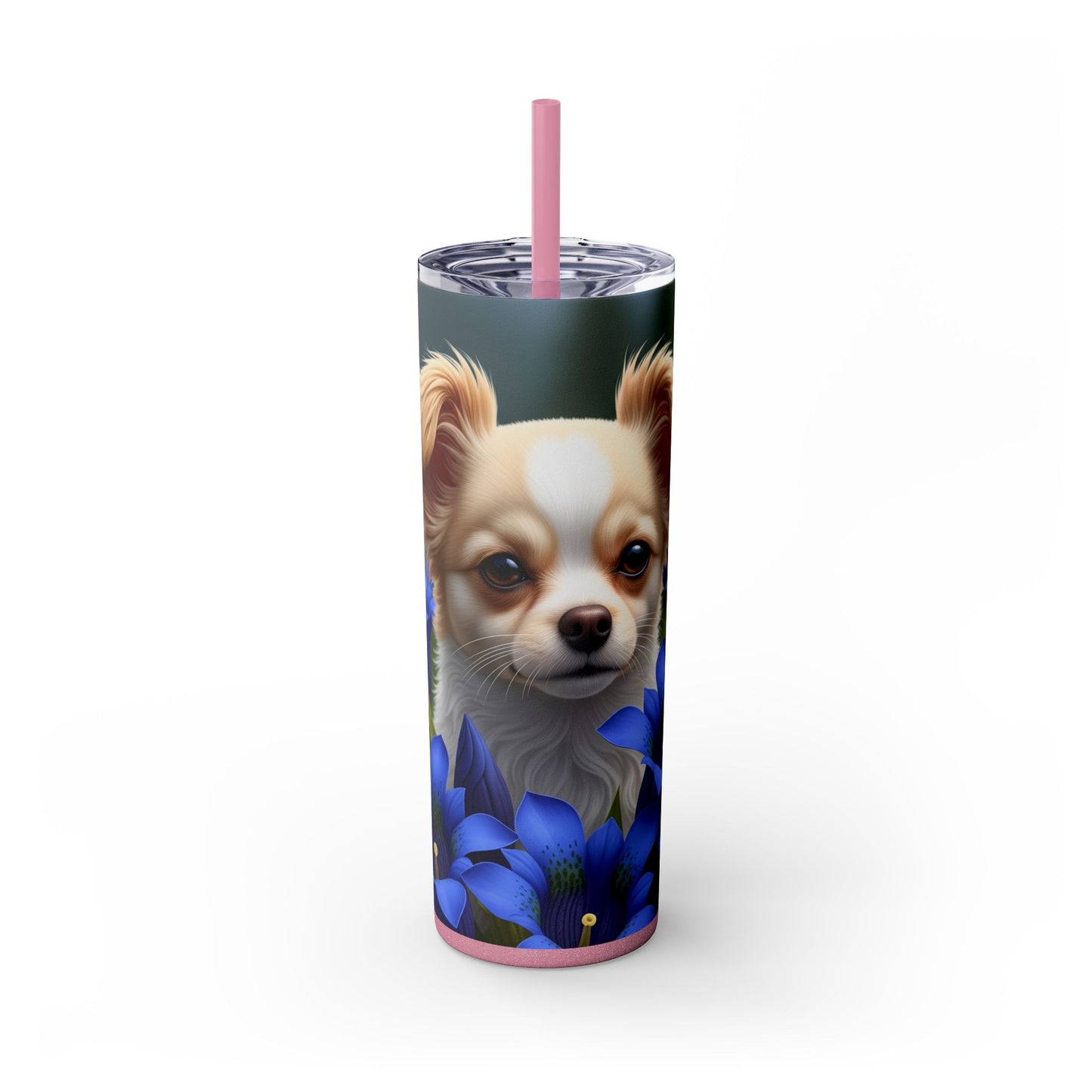 Toi Leo Tumbler with Straw, 20oz