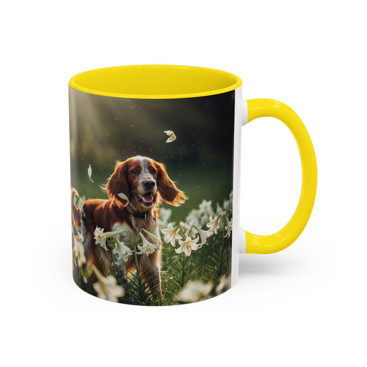 Irish Red and White Setter Accent Coffee Mug - Perfect Gift for Dog Lovers