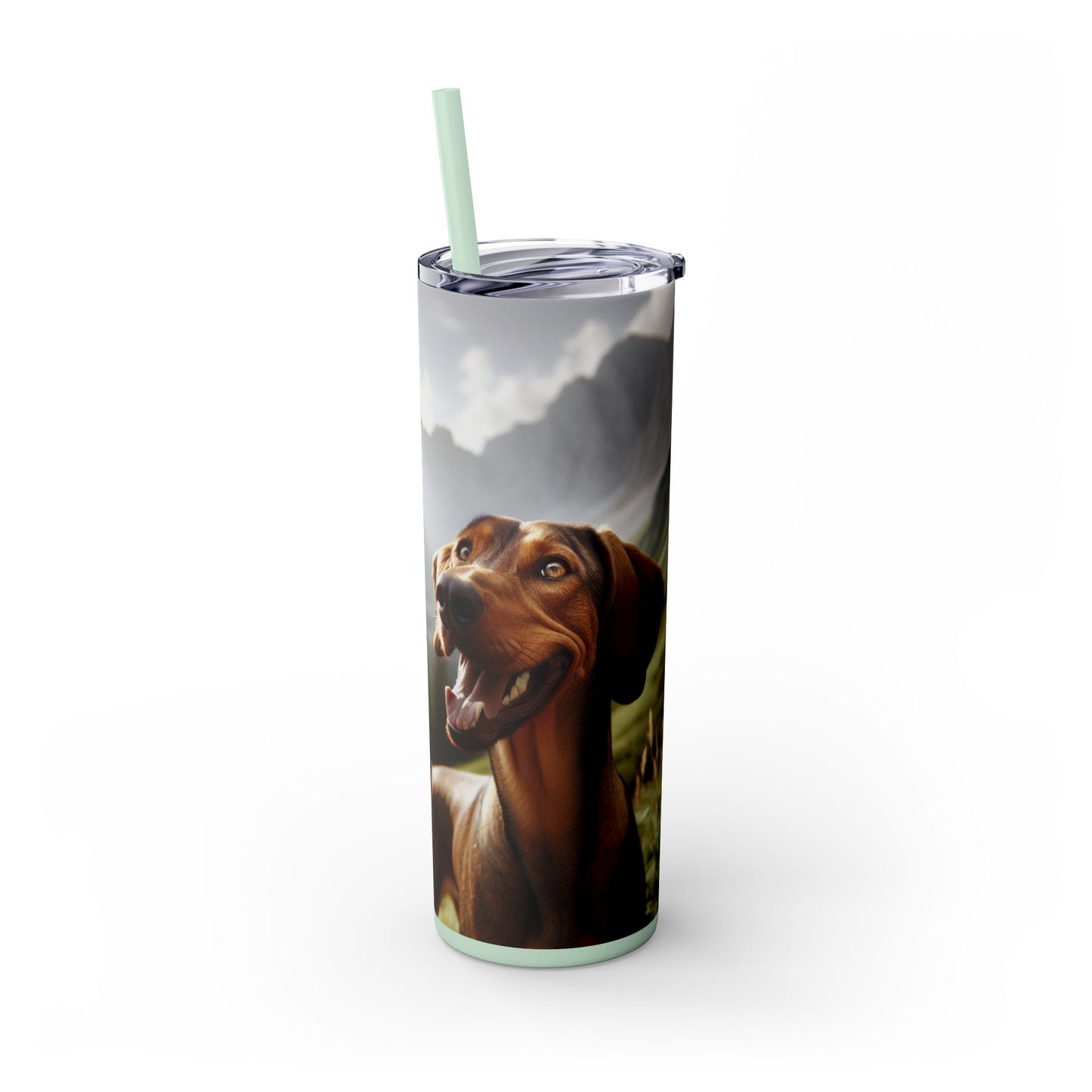Bavarian Mountain Scent Hound Tumbler with Straw, 20oz