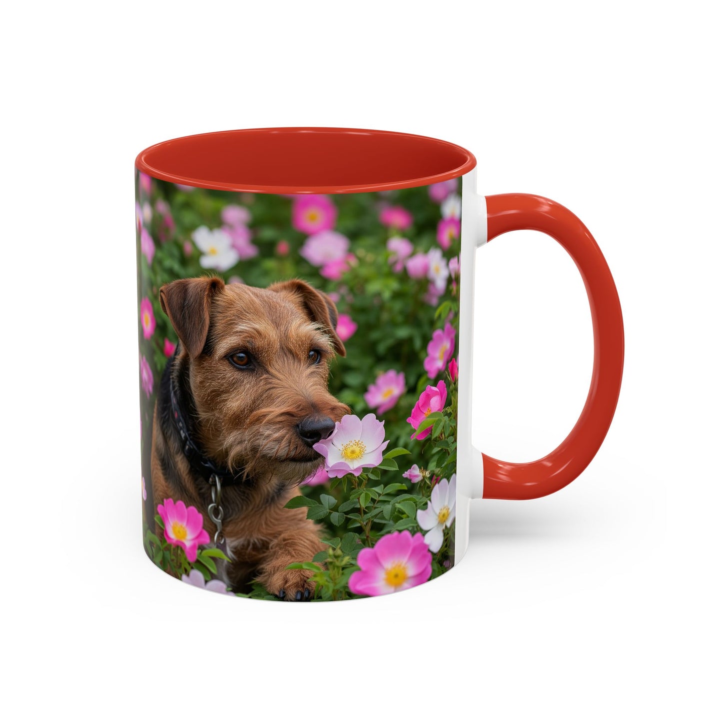 Teddy Roosevelt Terrier Accent Coffee Mug - Perfect Gift for Dog Lovers