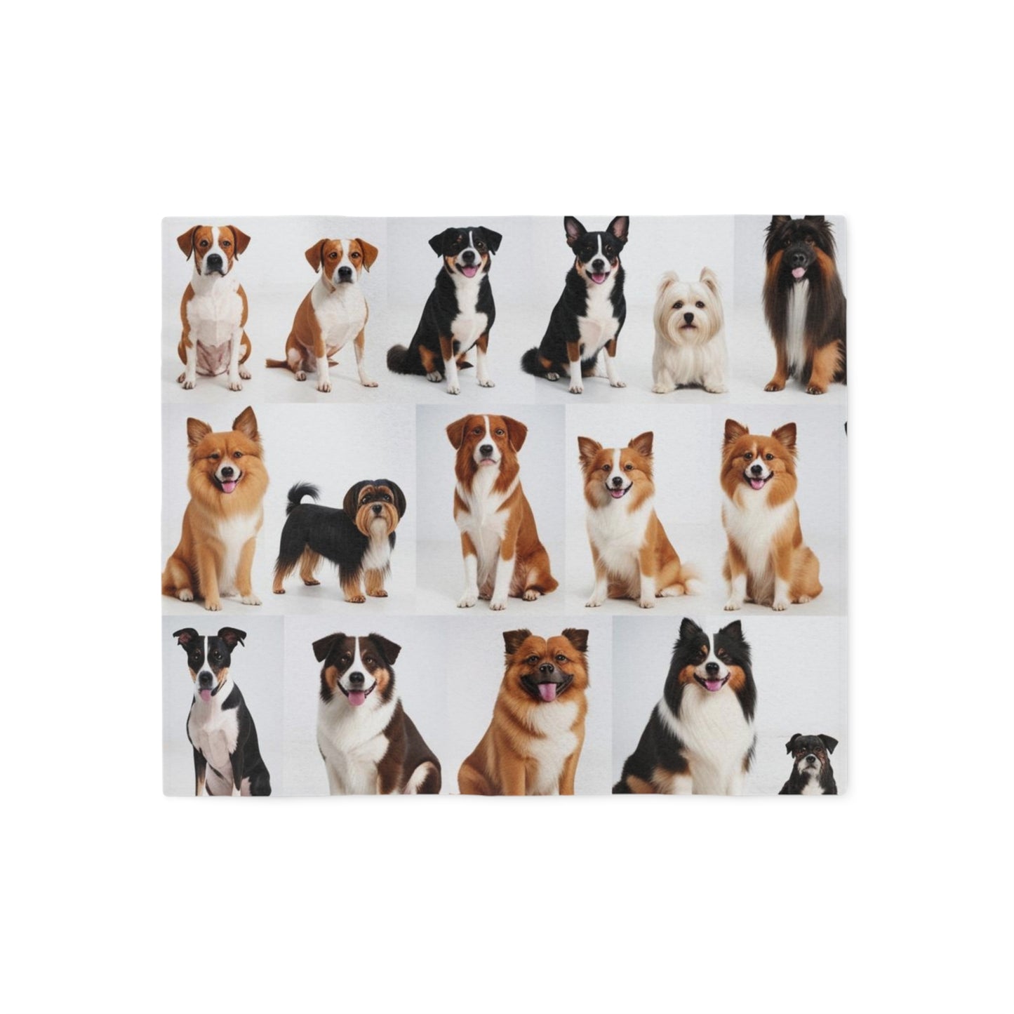 Chinese Dogs Sweatshirt Blanket