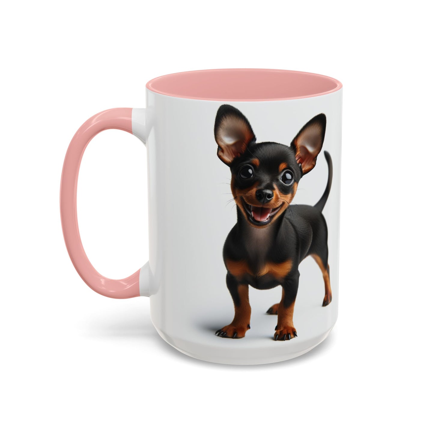 Miniature Pinscher Accent Coffee Mug - Perfect Gift for Dog Lovers