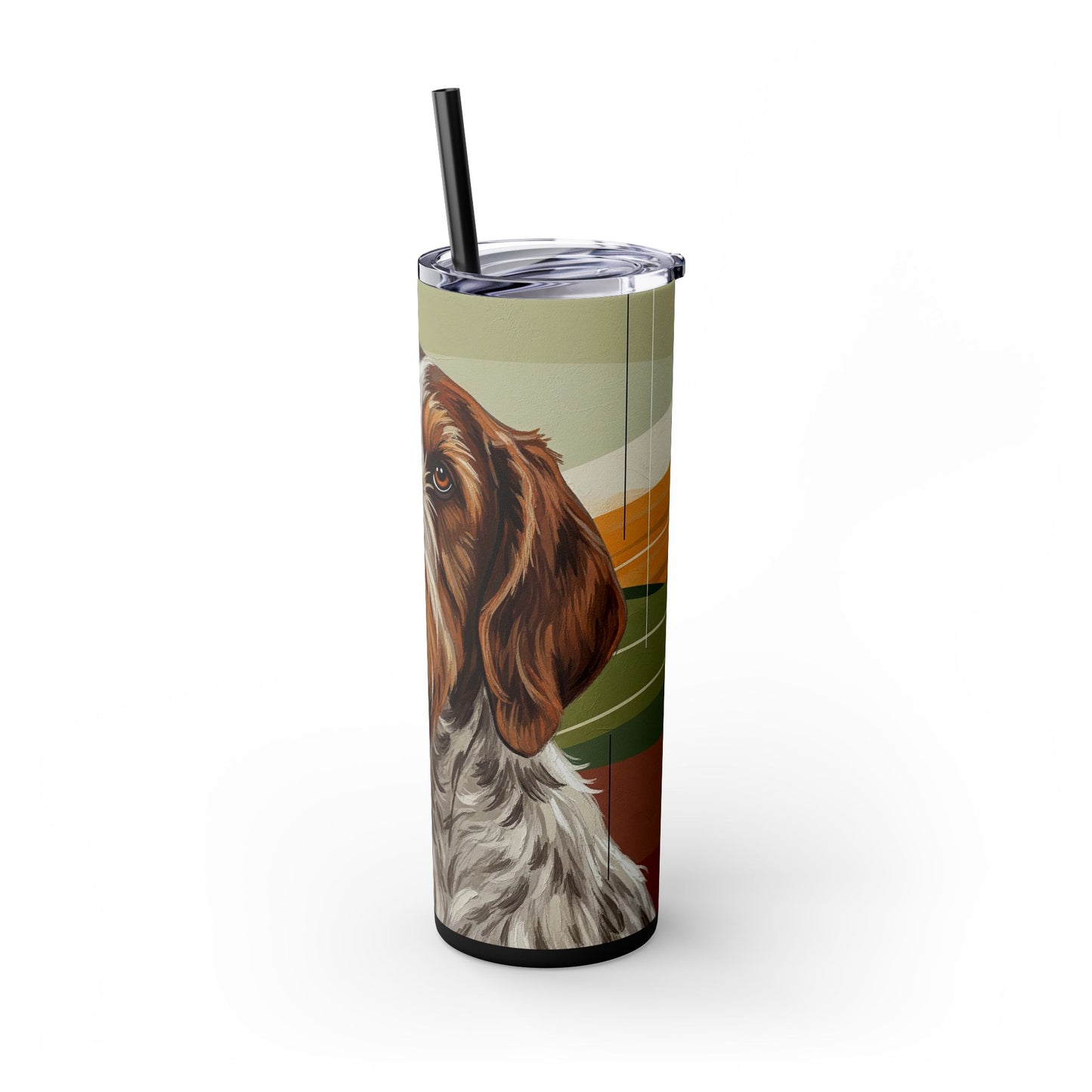Spinone Italiano Tumbler with Straw, 20oz