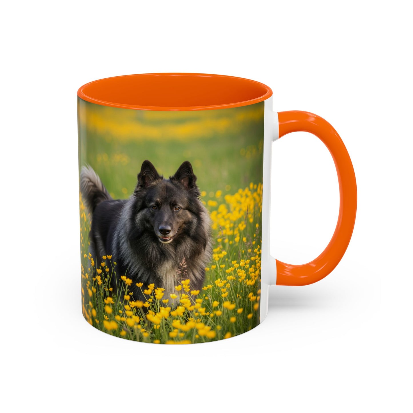 Belgian Sheepdog Accent Coffee Mug - Perfect Gift for Dog Lovers